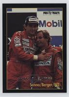 Ayrton Senna, Gerhard Berger