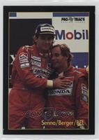 Ayrton Senna, Gerhard Berger [EX to NM]