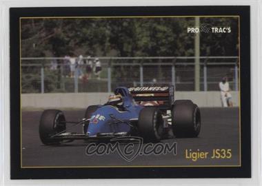 1991 Pro Trac's Formula One - [Base] #60 - Thierry Boutsen