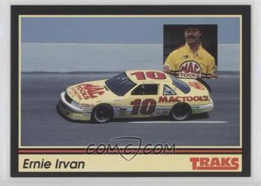 1991 Traks - [Base] #10 - Ernie Irvan