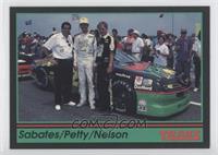 Kyle Petty, Gary Nelson, Felix Sabates