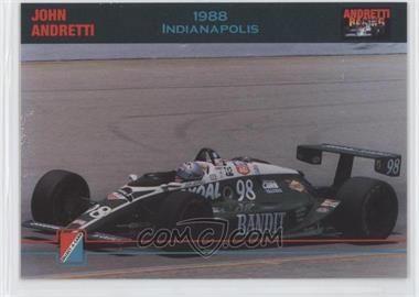 1992 Collect-A-Card Andretti Racing - [Base] #27 - John Andretti
