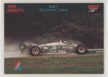 1992 Collect-A-Card Andretti Racing - [Base] #28 - John Andretti