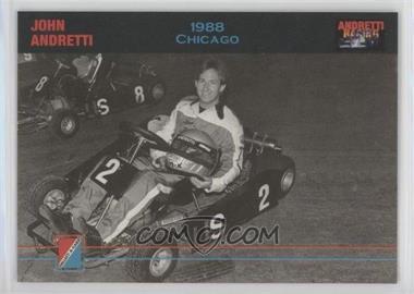 1992 Collect-A-Card Andretti Racing - [Base] #35 - John Andretti