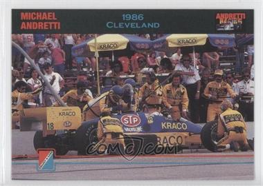1992 Collect-A-Card Andretti Racing - [Base] #54 - Michael Andretti