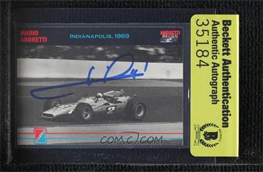 1992 Collect-A-Card Andretti Racing - Prototype #02 - Mario Andretti [BAS Authentic]