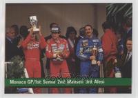 Ayrton Senna, Nigel Mansell, Jean Alesi