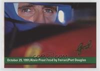 October 29, 1991/Alain Prost Fired by Ferrari/Port Douglas