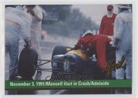 November 3, 1991/Mansell Hurt in Crash/Adelaide