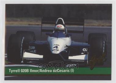 1992 Grid Motorcard Formula 1 - [Base] #4 - Andrea de Cesaris