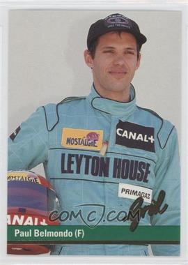 1992 Grid Motorcard Formula 1 - [Base] #50 - Paul Belmondo