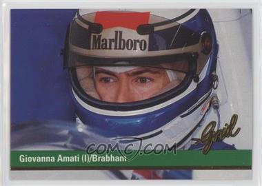 1992 Grid Motorcard Formula 1 - [Base] #75 - Giovanna Amati