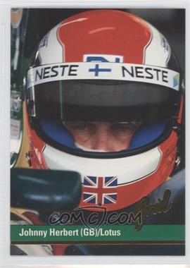 1992 Grid Motorcard Formula 1 - [Base] #79 - Johnny Herbert