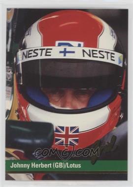 1992 Grid Motorcard Formula 1 - [Base] #79 - Johnny Herbert