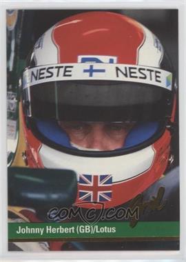 1992 Grid Motorcard Formula 1 - [Base] #79 - Johnny Herbert