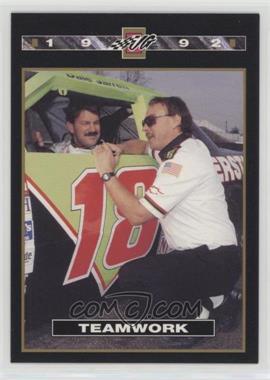 1992 Leader Enterprises Joe Gibbs Racing - [Base] #7 - Dale Jarrett, Jimmy Makar