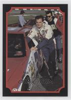Kenny Wallace with Car