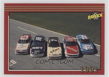 1992 Maxx - [Base] #188 - Memorable Moments - Mickey Gibbs, Greg Sacks, Alan Kulwicki, Buddy Baker, Dave Marcis