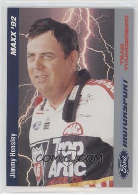 1992 Maxx Ford Motorsport Team Thunderbird - [Base] #11 - Jimmy Hensley