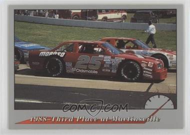 1992 Redline My Life in Racing Rob Moroso - [Base] #9 - 1988 - Third Place at Martinsville