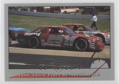 1992 Redline My Life in Racing Rob Moroso - [Base] #9 - 1988 - Third Place at Martinsville