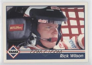 1992 Traks - [Base] #8 - Rick Wilson