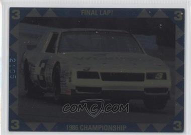 1993 Card Dynamics Dale Earnhardt - [Base] #3 - Dale Earnhardt /5000