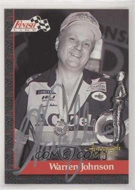 1993 Finish Line NHRA - Autograph Series #7 - Warren Johnson