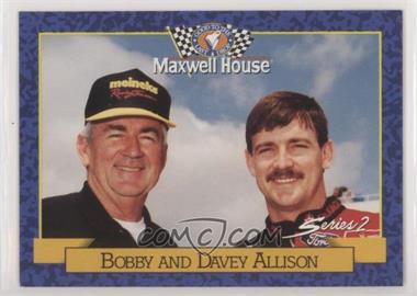 1993 Maxwell House - Food Issue [Base] #17 - Bobby Allison, Davey Allison