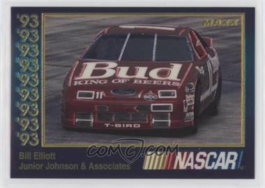 1993 Maxx - Premier Plus #37 - Bill Elliott