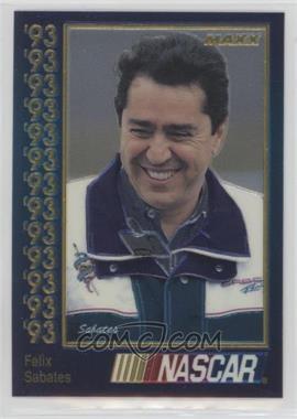 1993 Maxx - Premier Plus #92 - Felix Sabates