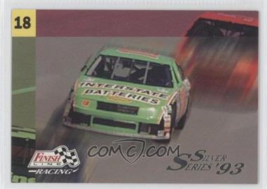 1993 Pro Set Finish Line - [Base] - Silver Series #111 - Car #18 (Dale Jarrett)