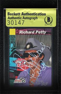 1993 Pro Set Finish Line - [Base] - Silver Series #61 - Richard Petty [BAS Authentic]