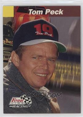 1993 Pro Set Finish Line - [Base] - Silver Series #84 - Tom Peck