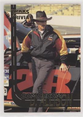 1993 Traks Trivia - [Base] #4 - Davey Allison