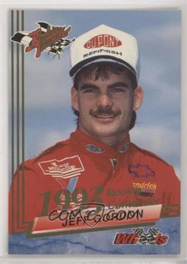 1993 Wheels Rookie Thunder - [Base] #32 - Jeff Gordon