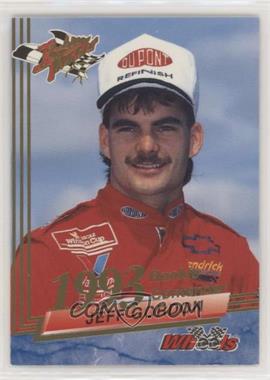 1993 Wheels Rookie Thunder - [Base] #32 - Jeff Gordon