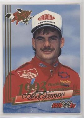 1993 Wheels Rookie Thunder - [Base] #32 - Jeff Gordon