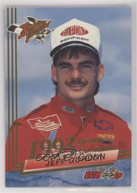 1993 Wheels Rookie Thunder - [Base] #32 - Jeff Gordon