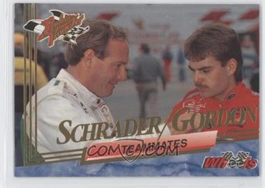 1993 Wheels Rookie Thunder - [Base] #98 - Ken Schrader, Jeff Gordon