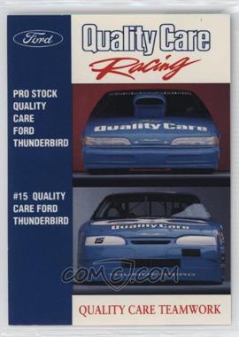 1994 Ford Quality Care Racing - [Base] #_FOTH - Ford Thunderbirds