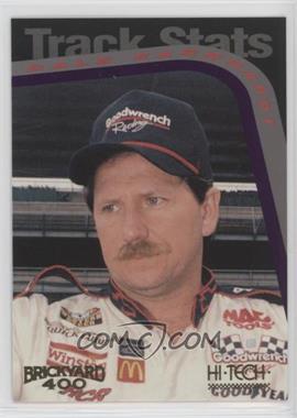 1994 Hi-Tech Brickyard 400 - [Base] #38 - Track Stats - Dale Earnhardt