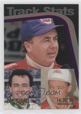 1994 Hi-Tech Brickyard 400 - [Base] #41 - Track Stats - Geoff Bodine, Todd Bodine, Brett Bodine