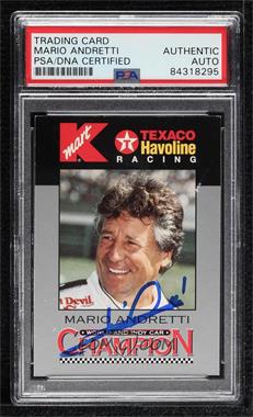 1994 K Mart Racing - [Base] #6 - Mario Andretti [PSA Authentic PSA/DNA Cert]