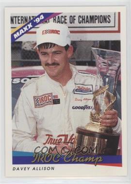 1994 Maxx - [Base] #203 - Award Winners - Davey Allison