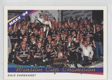 1994 Maxx - [Base] #238 - Winston Cup Champion Dale Earnhardt