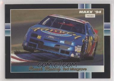 1994 Maxx - Promos #_TEMU - Ted Musgrave [EX to NM]