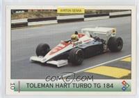 Toleman Hart Turbo TG 184 - Ayrton Senna [EX to NM]