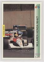 McLaren Honda MP4/7 - Ayrton Senna