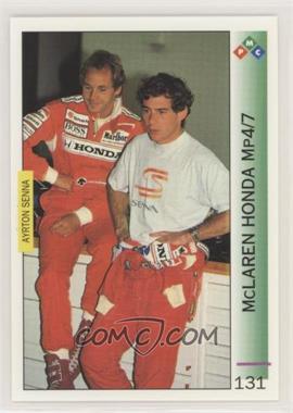 1994 PMC Ayrton Senna - [Base] #131 - McLaren Honda MP4/7 - Ayrton Senna